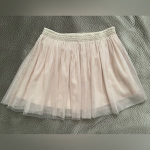 Tulle mini skirt, Pink, M